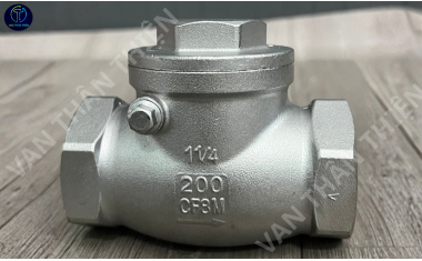 Van 1 chiều lá lật inox 304