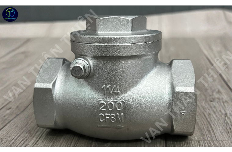 Van 1 chiều lá lật inox 304