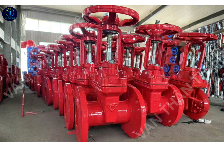 Van cửa gang ty nổi