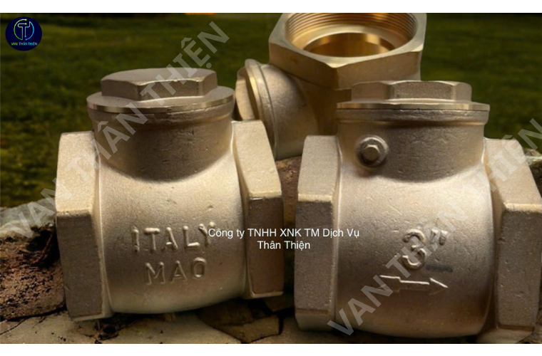 Van 1 chiều lá đồng