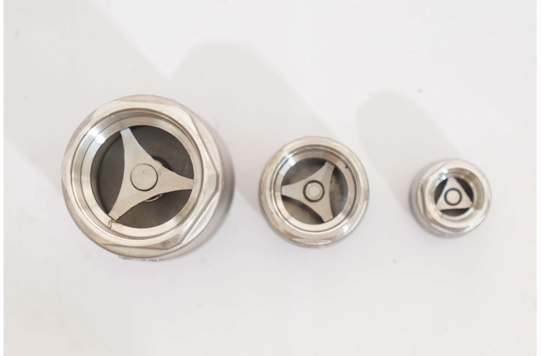 Van 1 chiều lò xo inox 304